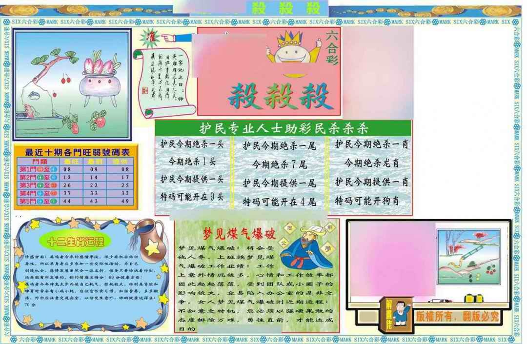 030期马经杀杀杀A(新图推荐)[图]